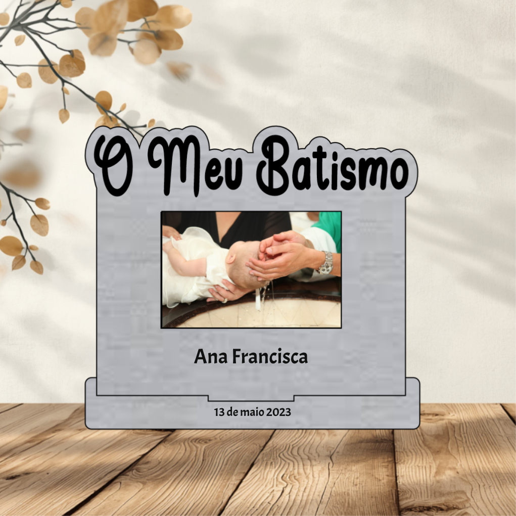 Moldura O meu Batismo