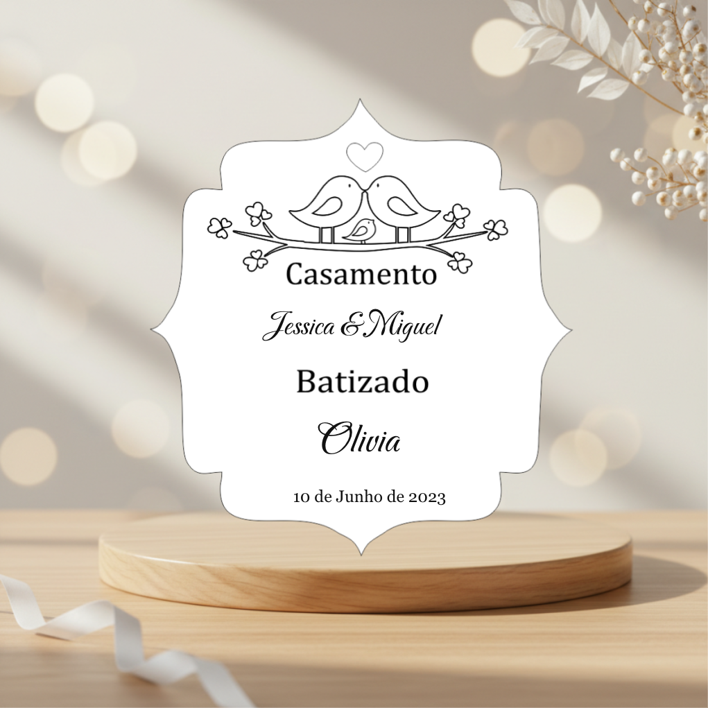 Lembrança Batismo e Casamento