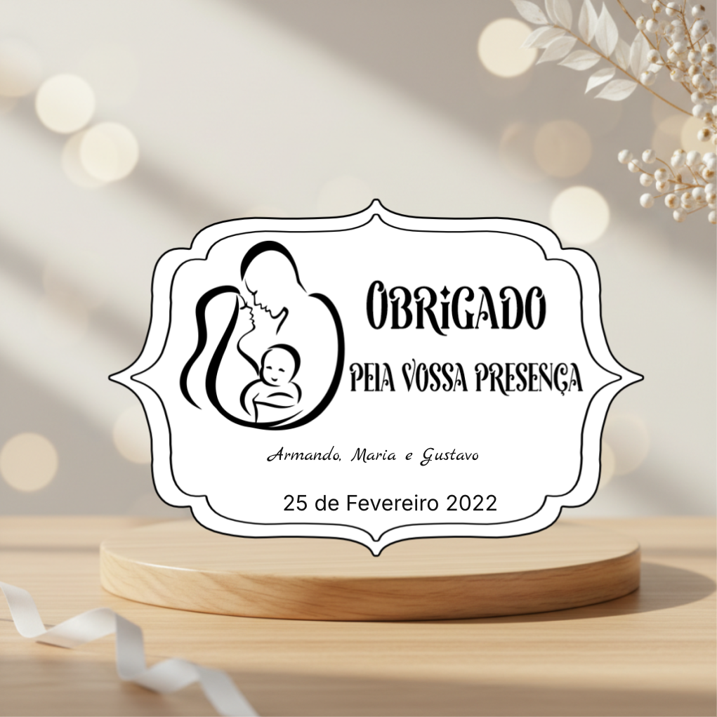 Lembrança Batismo e Casamento 1