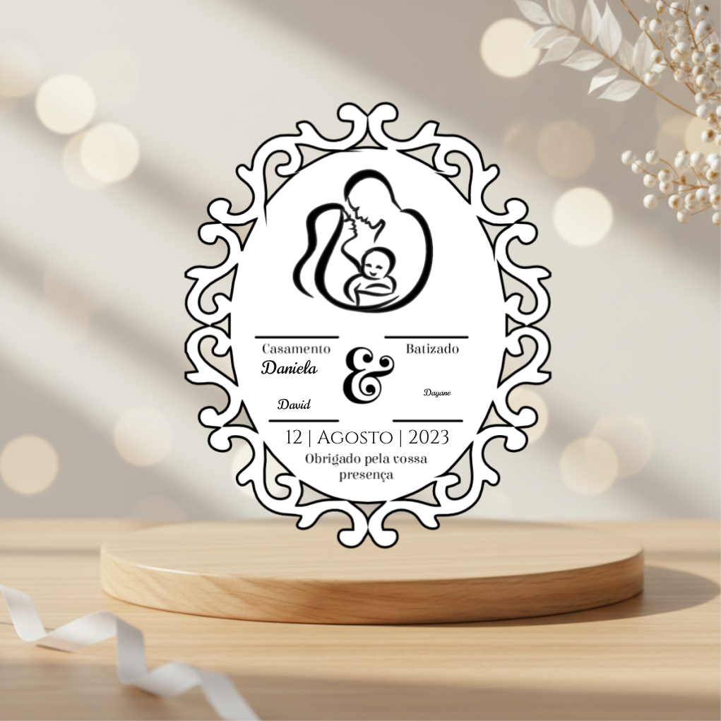 Lembrança Batismo e Casamento 2