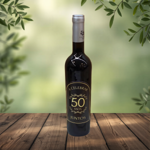 Rótulo Garrafa 50 Anos 1