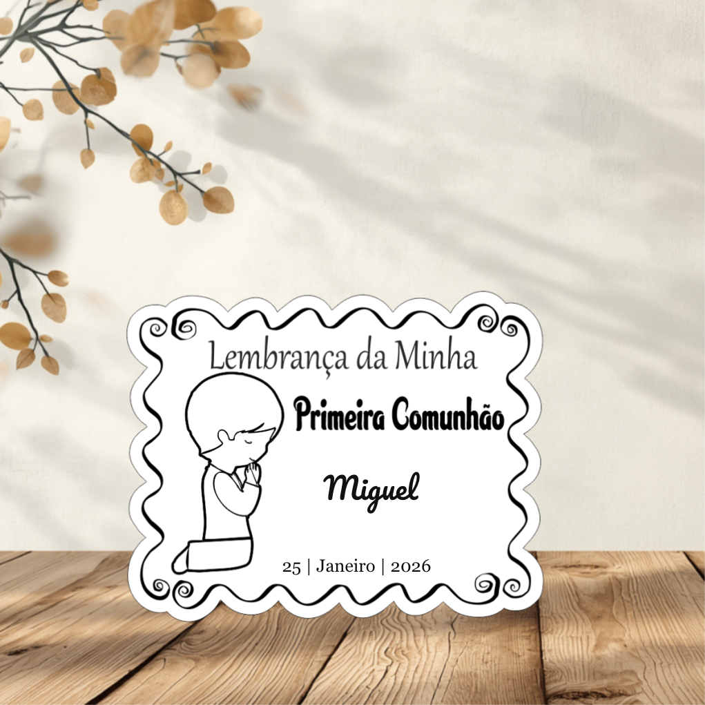Lembrança 1ª Comunhão