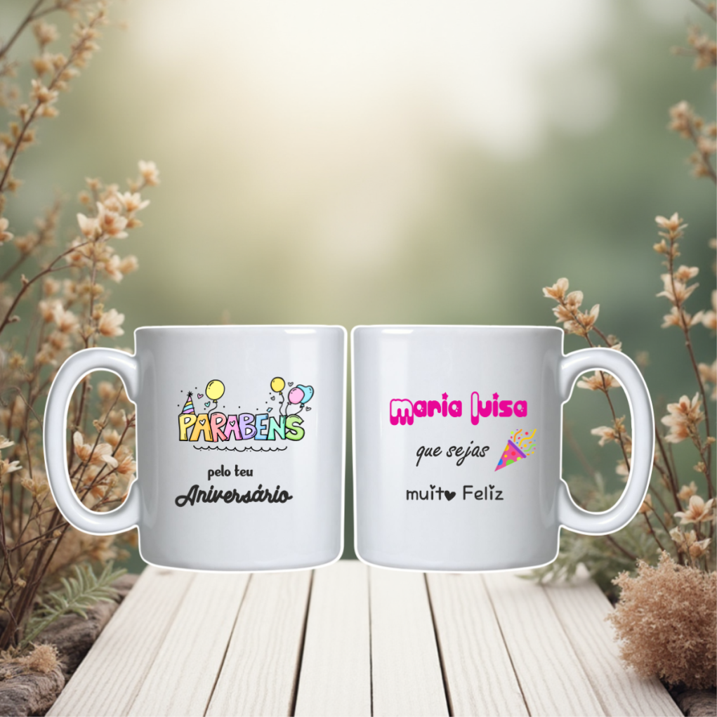 Caneca Parabéns