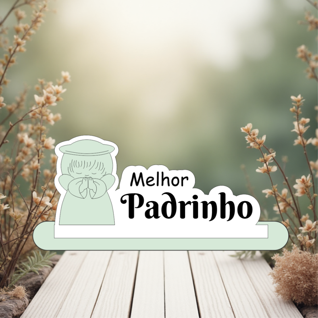 Placa Padrinho