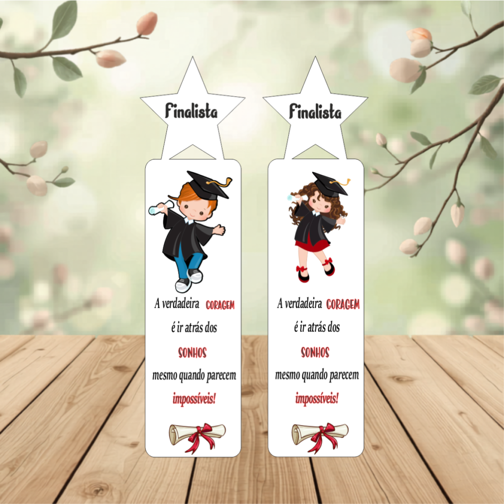 Marcador De Livro “Finalista”
