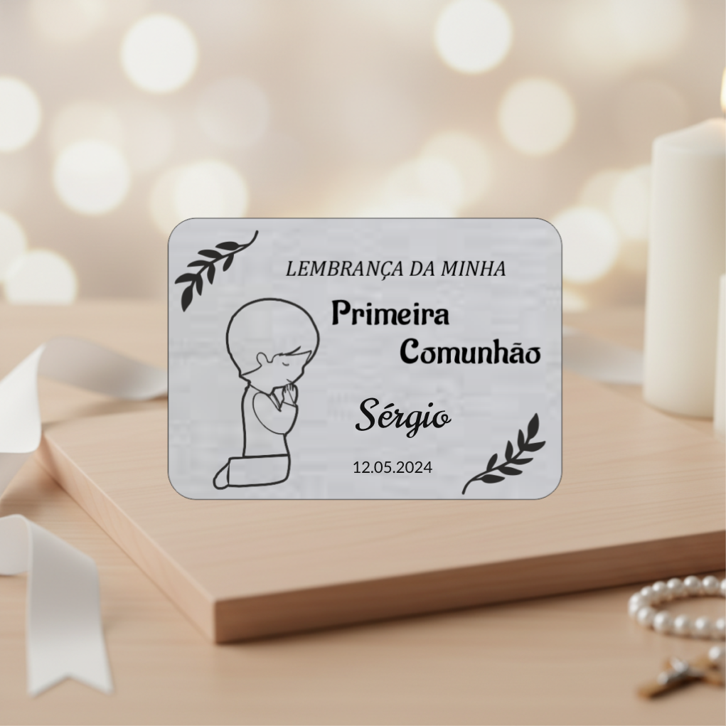 Lembrança 1ª Comunhão Menino