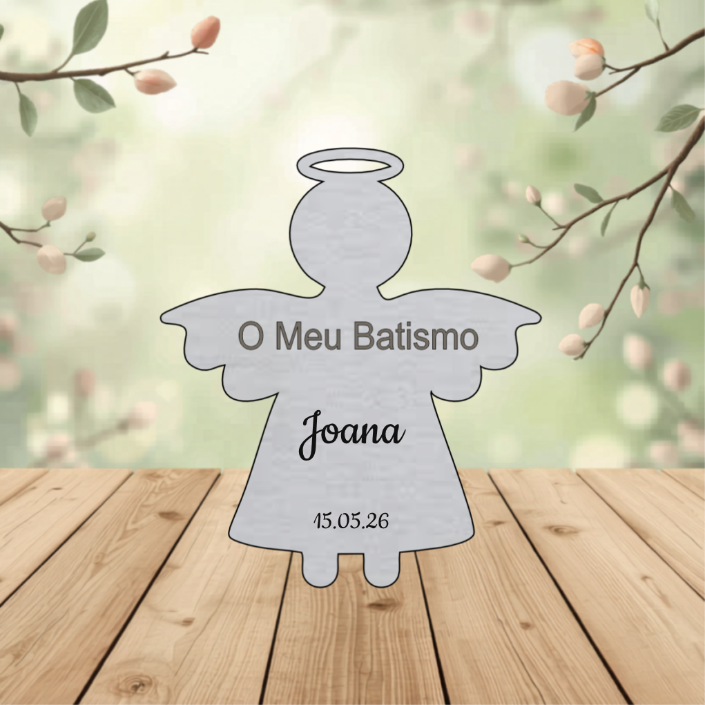 Lembrança Batismo Anjo 1
