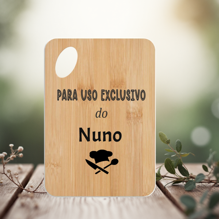 Tábua de Cozinha Uso Exclusivo